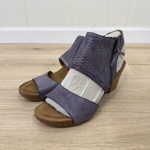 NEW Sofft Purple Milan Heeled Sandal